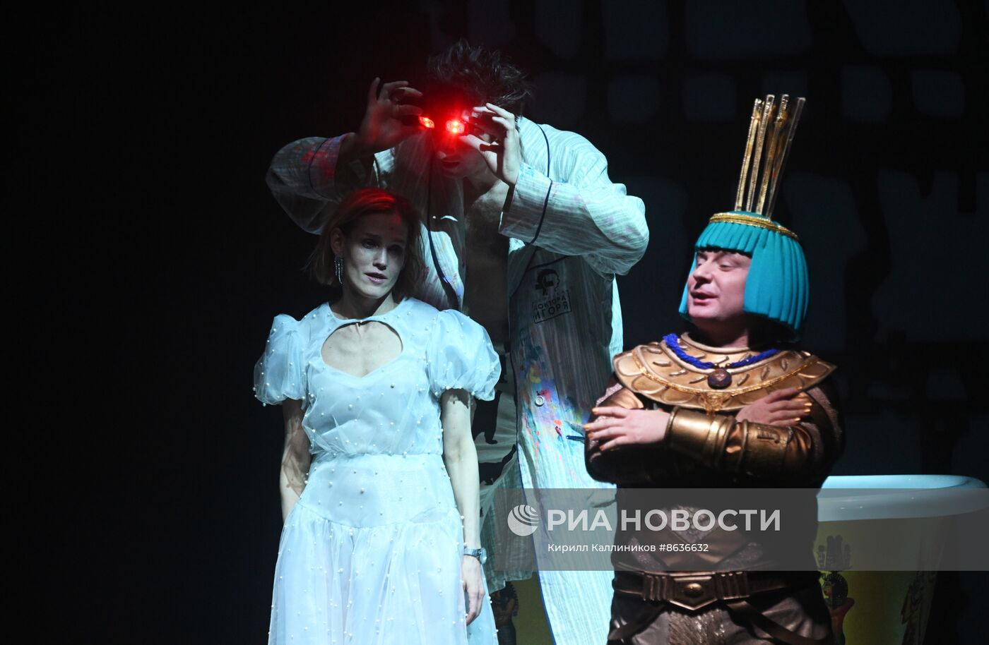 Спектакль "Вероника решает..." в театре "Модерн"