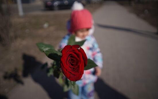 Празднование Международного женского дня