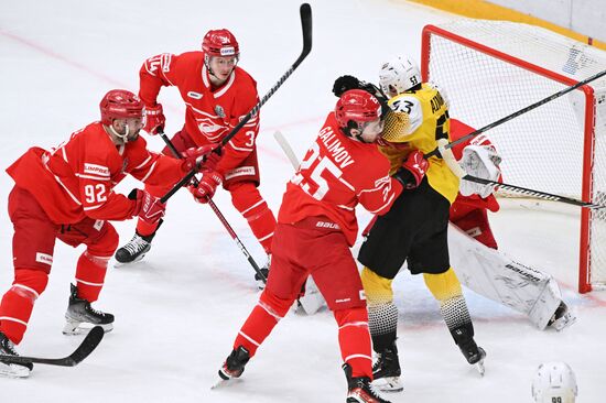 Хоккей. КХЛ. Матч "Спартак" - "Северсталь"