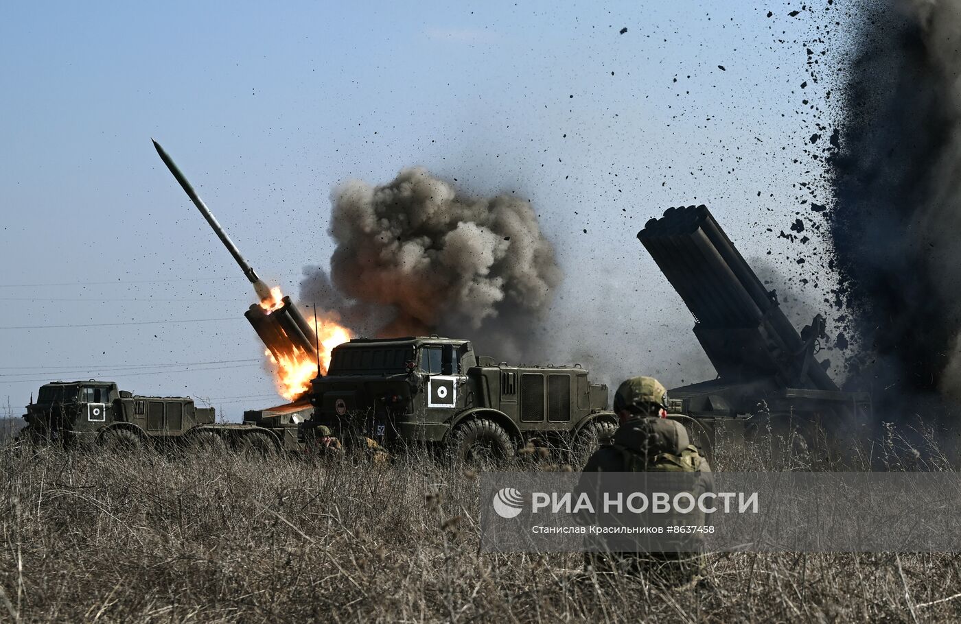 Боевая работа артдивизиона ЦВО на Авдеевском направлении