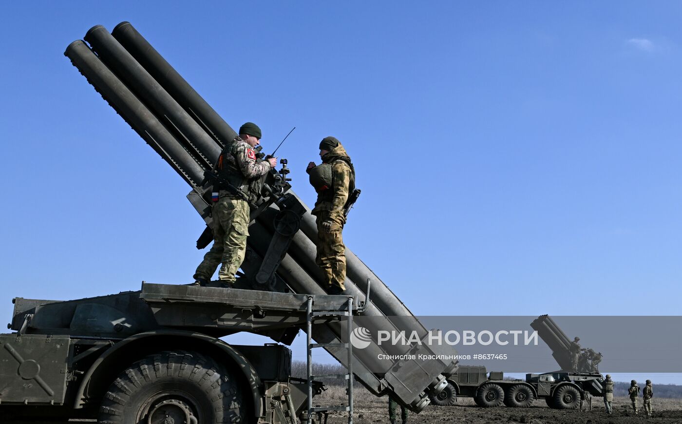 Боевая работа артдивизиона ЦВО на Авдеевском направлении