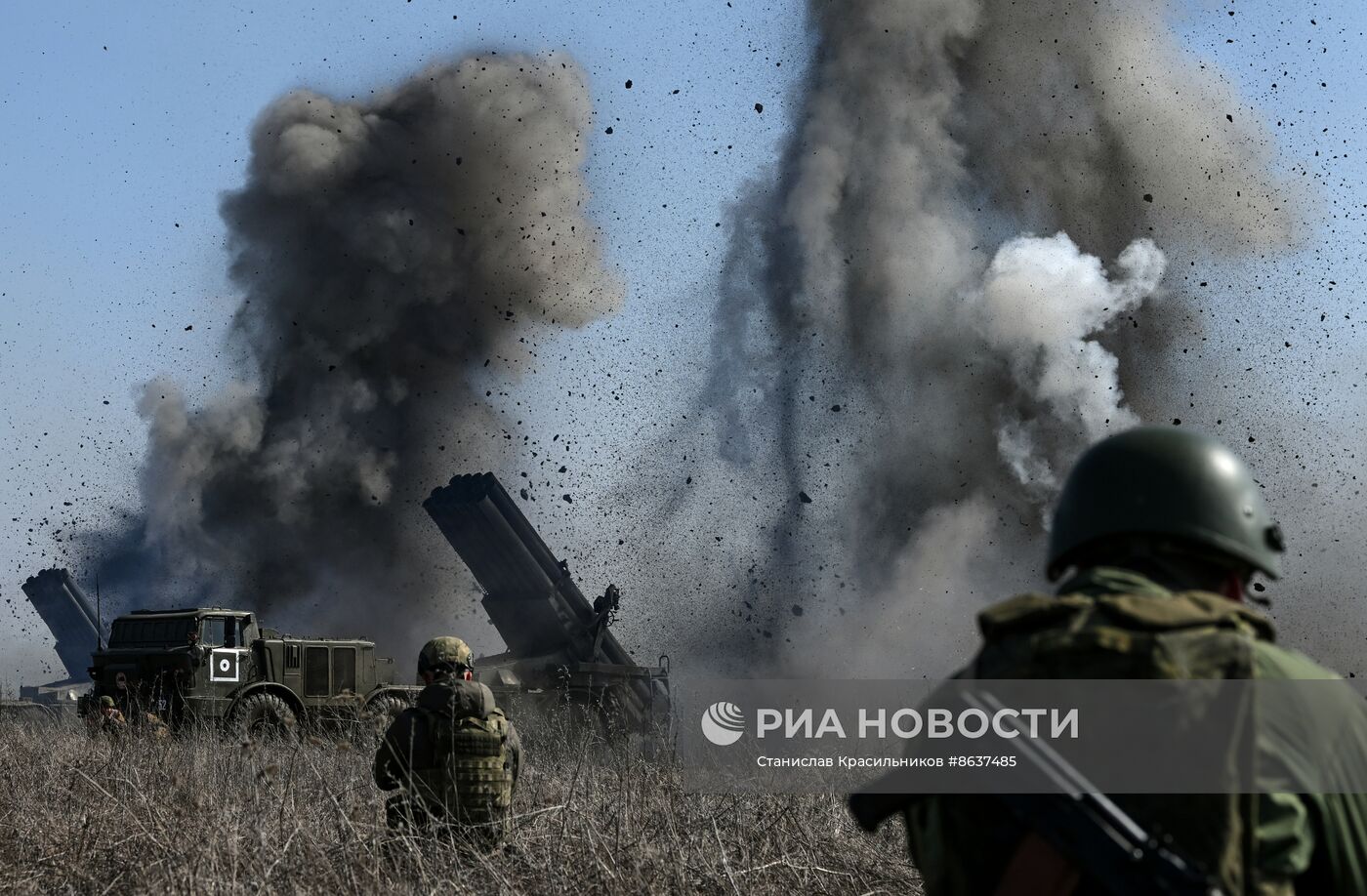 Боевая работа артдивизиона ЦВО на Авдеевском направлении