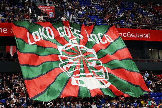 Баскетбол. Единая лига ВТБ. Матч "Локомотив-Кубань" - ЦСКА