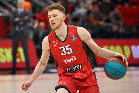 Баскетбол. Единая лига ВТБ. Матч "Локомотив-Кубань" - ЦСКА