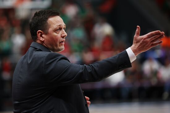 Баскетбол. Единая лига ВТБ. Матч "Локомотив-Кубань" - ЦСКА