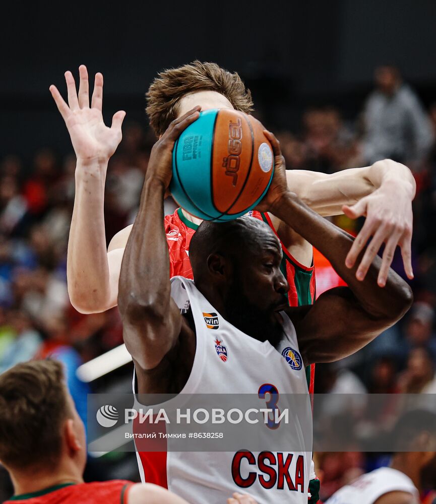 Баскетбол. Единая лига ВТБ. Матч "Локомотив-Кубань" - ЦСКА