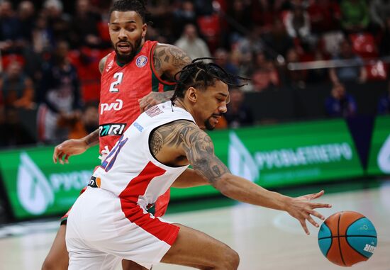 Баскетбол. Единая лига ВТБ. Матч "Локомотив-Кубань" - ЦСКА