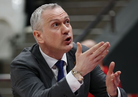 Баскетбол. Единая лига ВТБ. Матч "Локомотив-Кубань" - ЦСКА