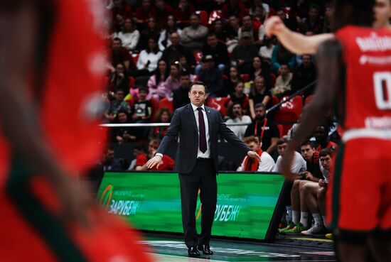 Баскетбол. Единая лига ВТБ. Матч "Локомотив-Кубань" - ЦСКА