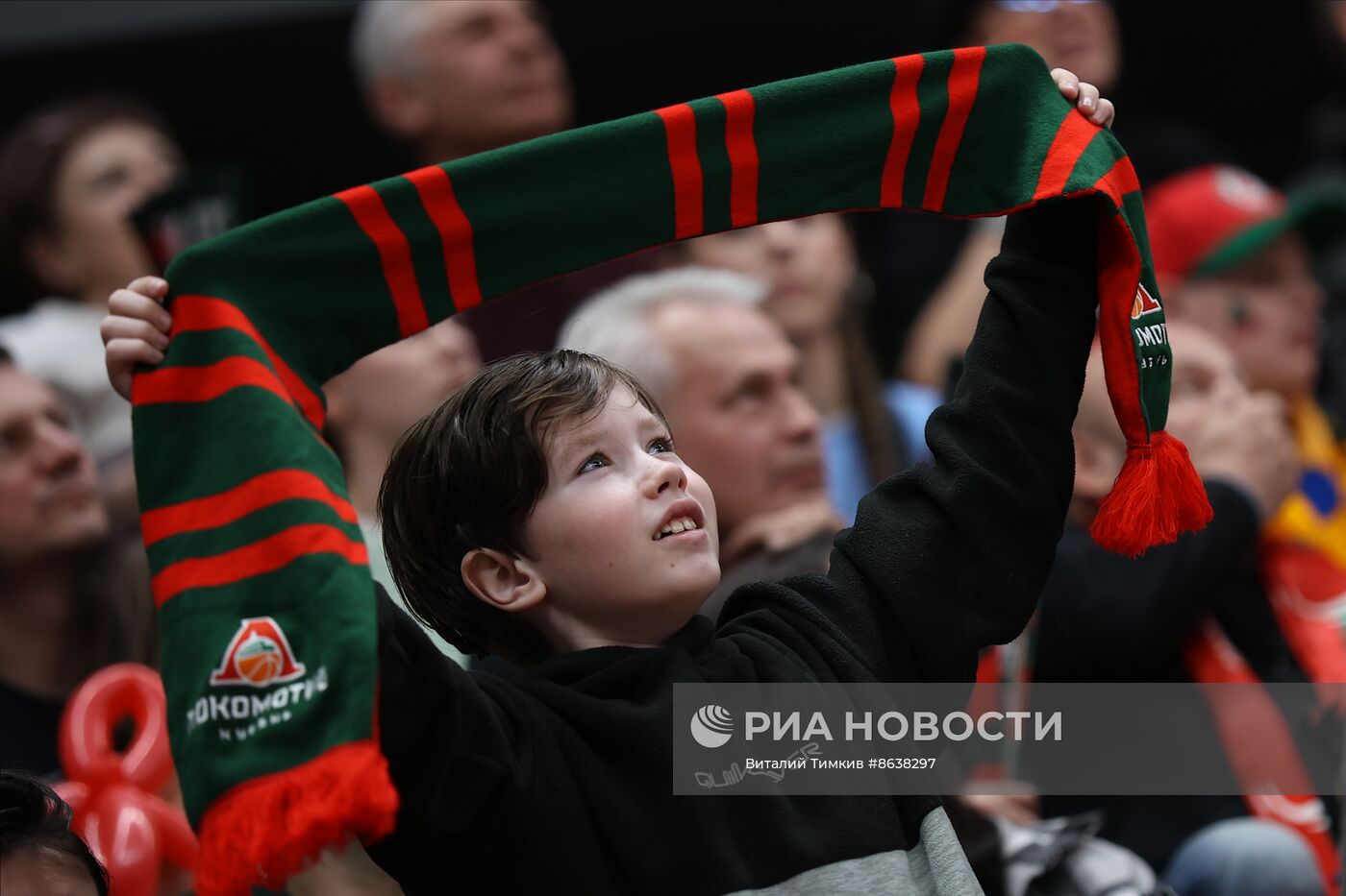 Баскетбол. Единая лига ВТБ. Матч "Локомотив-Кубань" - ЦСКА