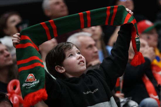 Баскетбол. Единая лига ВТБ. Матч "Локомотив-Кубань" - ЦСКА