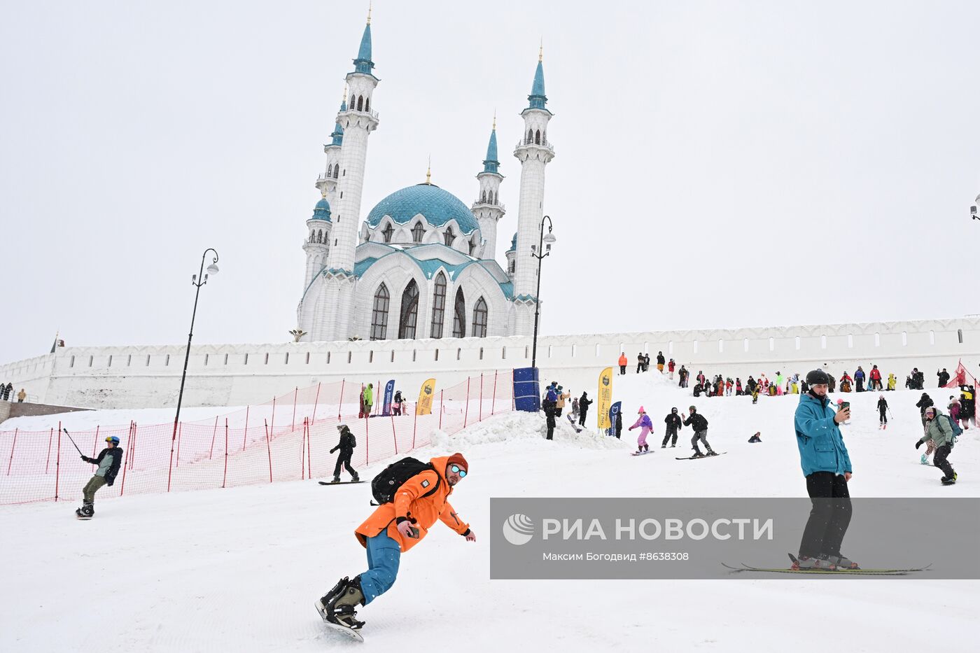 Фестиваль по горнолыжному спорту "Крутой спуск" в Казани