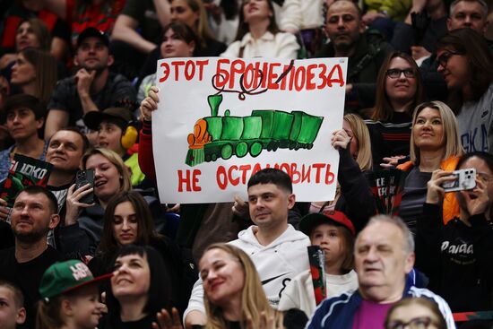 Баскетбол. Единая лига ВТБ. Матч "Локомотив-Кубань" - ЦСКА