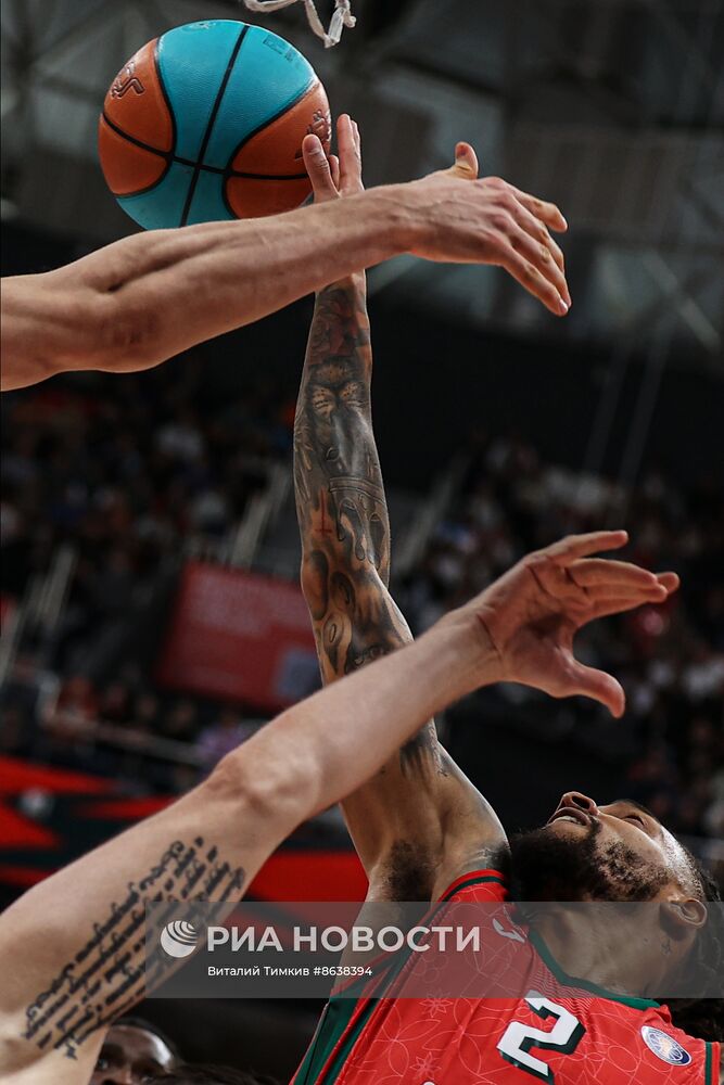 Баскетбол. Единая лига ВТБ. Матч "Локомотив-Кубань" - ЦСКА