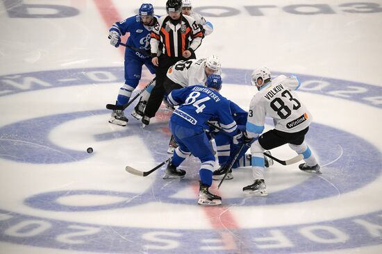 Хоккей. КХЛ. Матч "Динамо" (Москва) - "Динамо" (Минск)