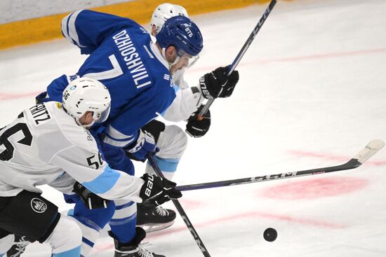 Хоккей. КХЛ. Матч "Динамо" (Москва) - "Динамо" (Минск)