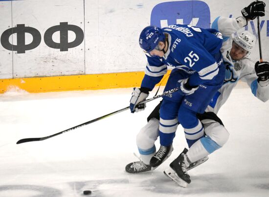 Хоккей. КХЛ. Матч "Динамо" (Москва) - "Динамо" (Минск)