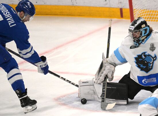 Хоккей. КХЛ. Матч "Динамо" (Москва) - "Динамо" (Минск)