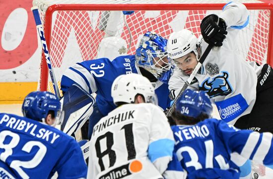 Хоккей. КХЛ. Матч "Динамо" (Москва) - "Динамо" (Минск)