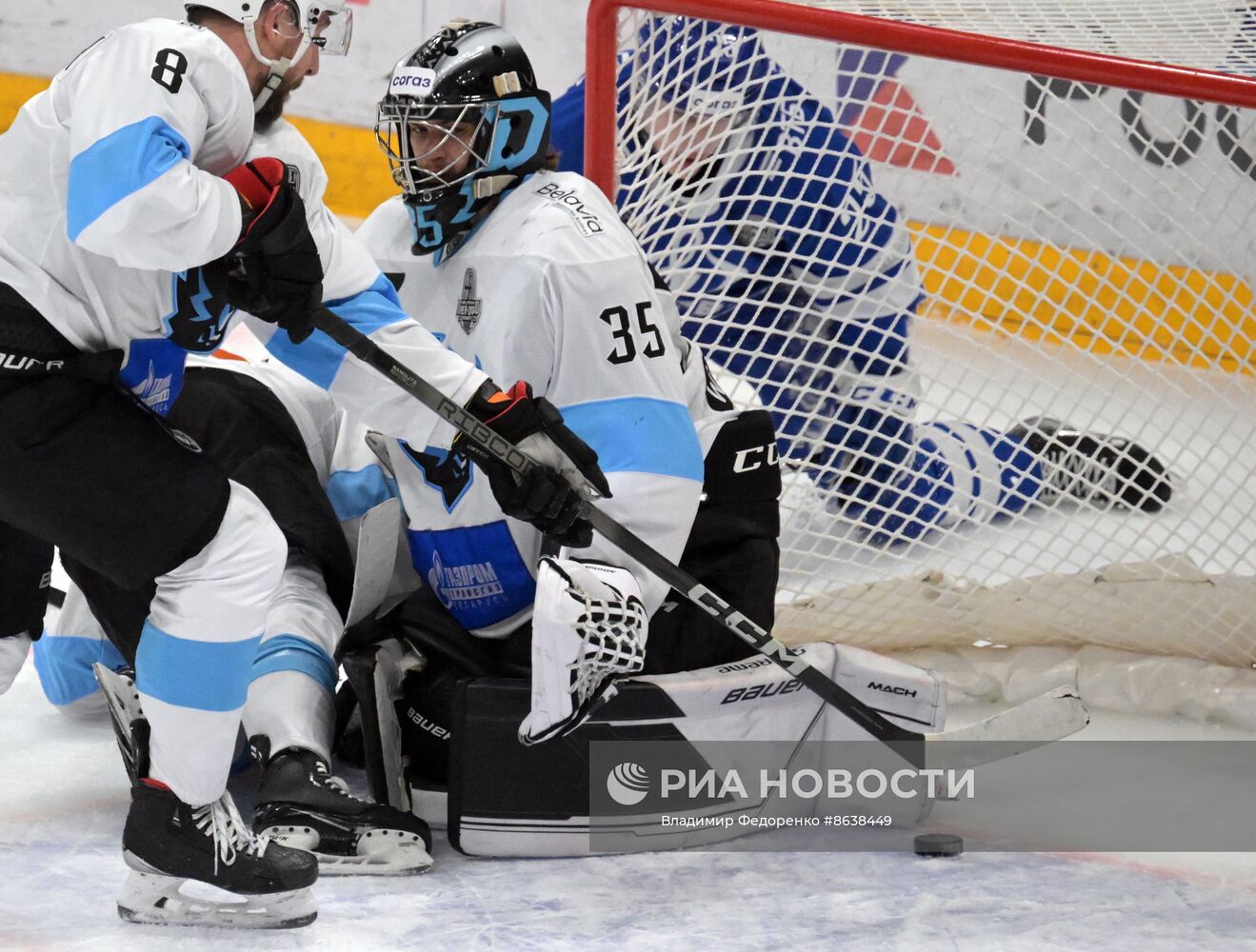 Хоккей. КХЛ. Матч "Динамо" (Москва) - "Динамо" (Минск)