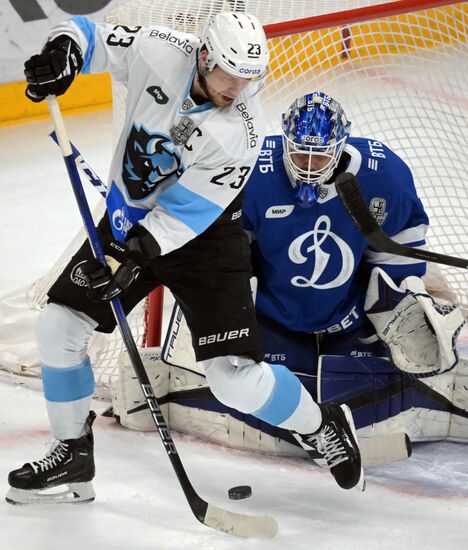 Хоккей. КХЛ. Матч "Динамо" (Москва) - "Динамо" (Минск)