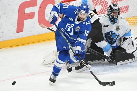 Хоккей. КХЛ. Матч "Динамо" (Москва) - "Динамо" (Минск)