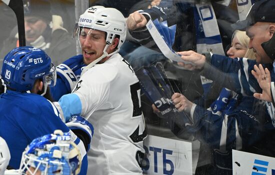 Хоккей. КХЛ. Матч "Динамо" (Москва) - "Динамо" (Минск)