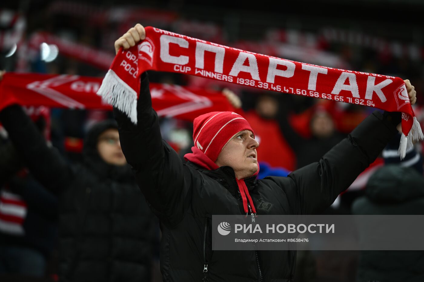 Футбол. РПЛ. Матч "Спартак-Москва" - "Факел"