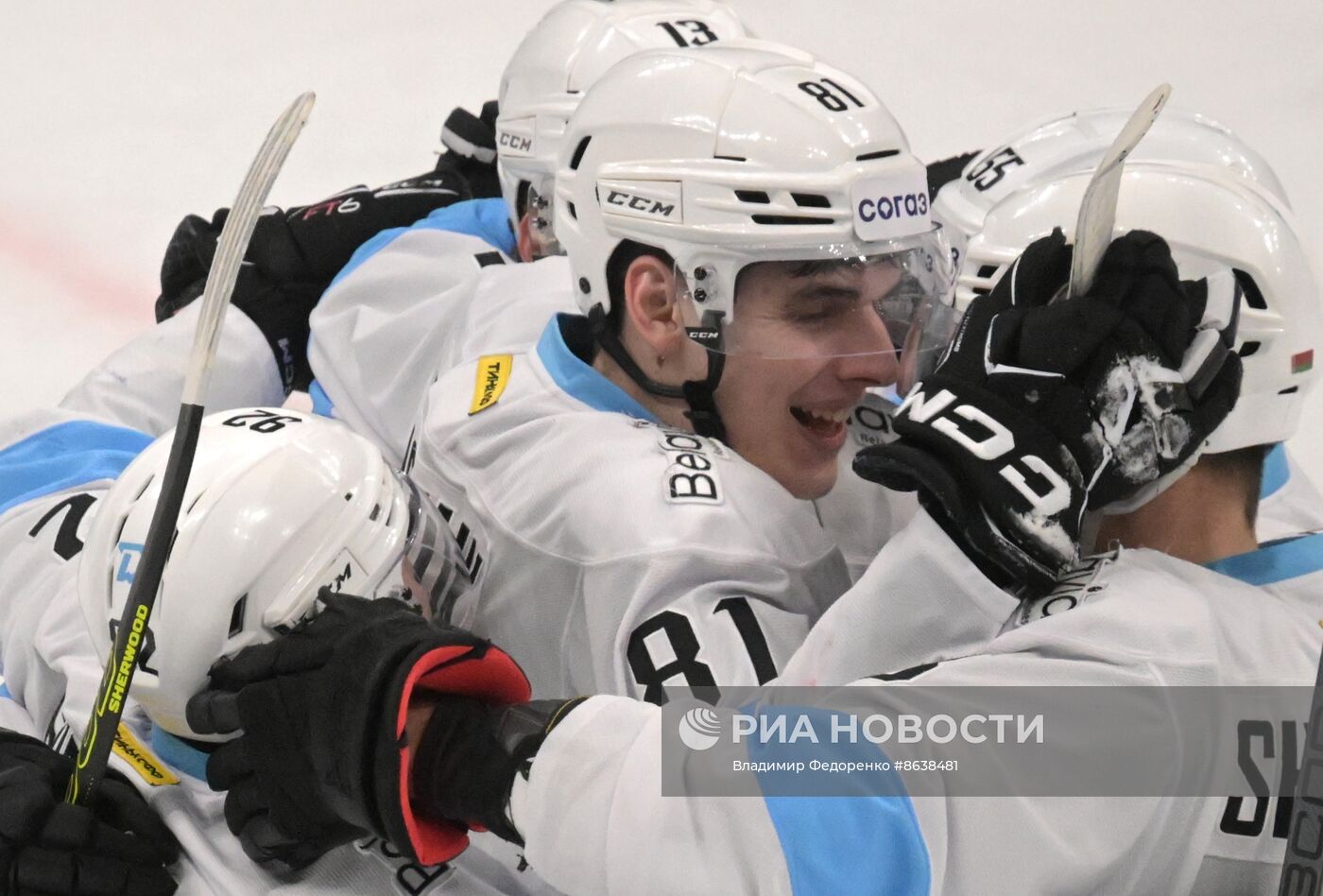 Хоккей. КХЛ. Матч "Динамо" (Москва) - "Динамо" (Минск)