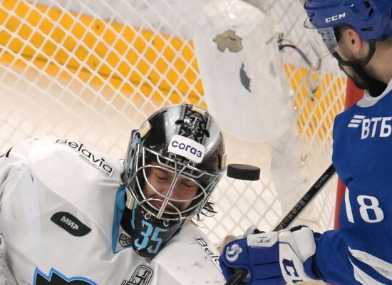 Хоккей. КХЛ. Матч "Динамо" (Москва) - "Динамо" (Минск)