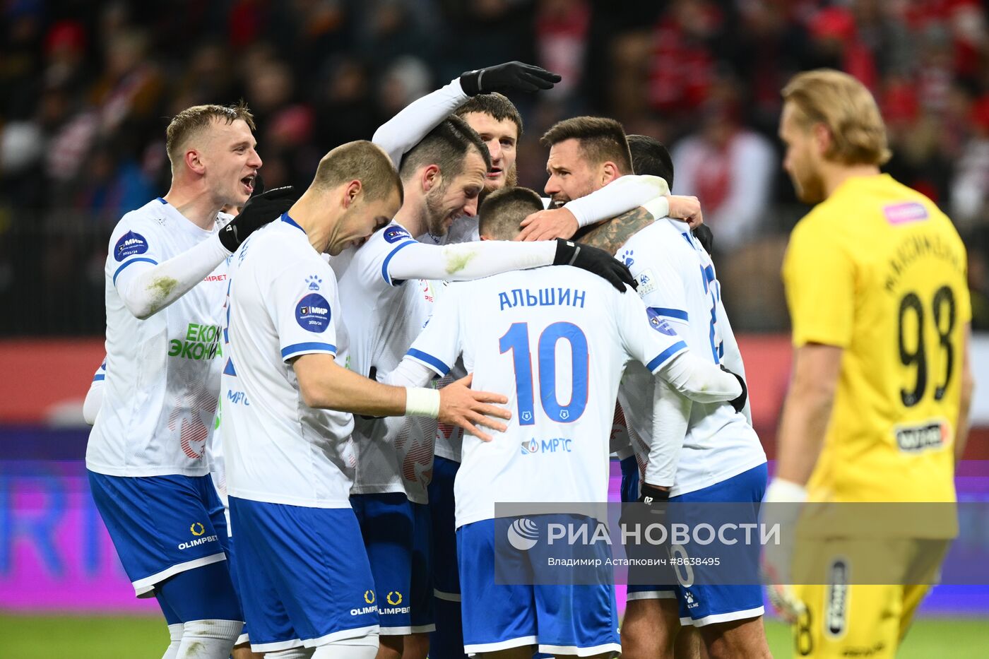 Футбол. РПЛ. Матч "Спартак-Москва" - "Факел"