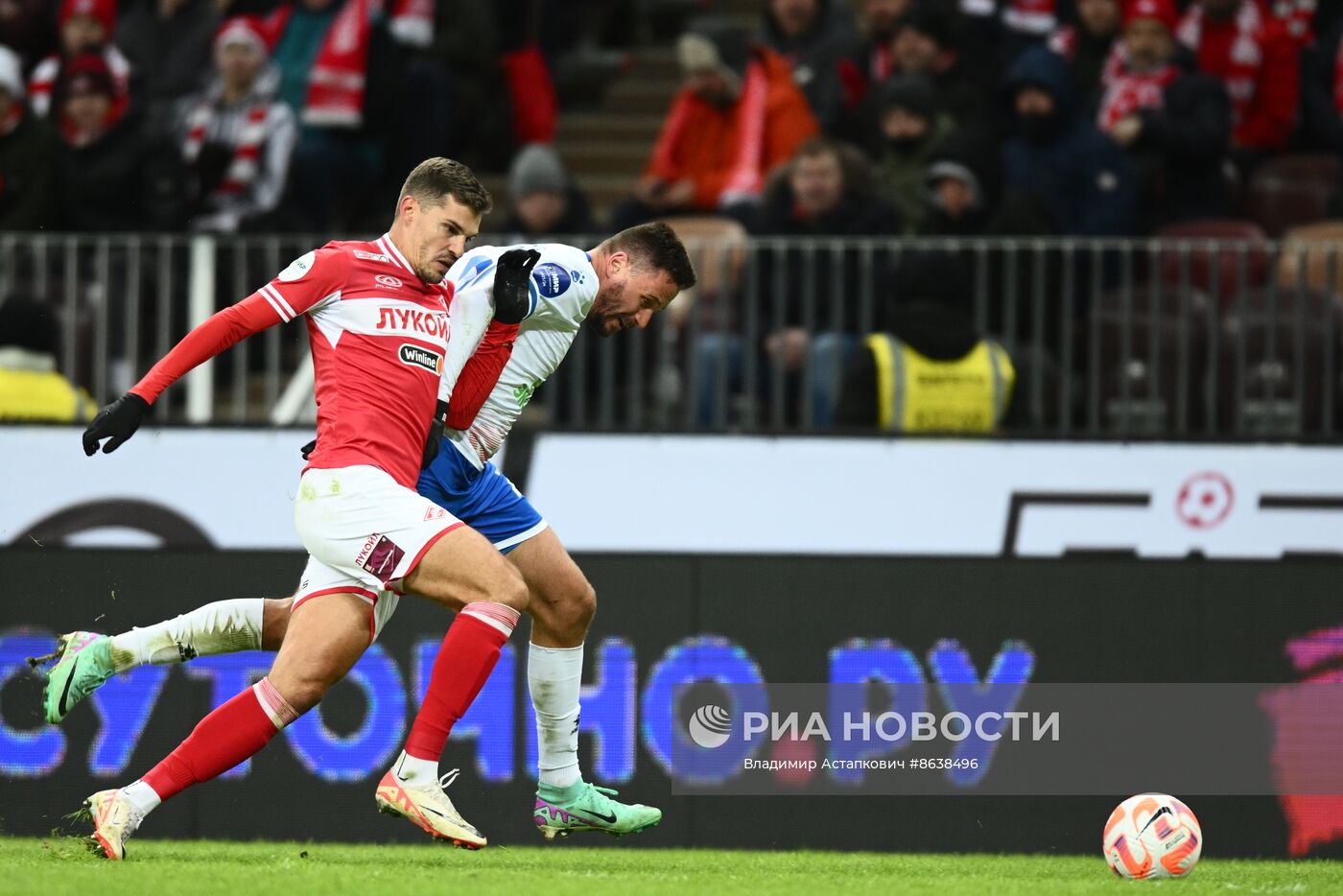 Футбол. РПЛ. Матч "Спартак-Москва" - "Факел"