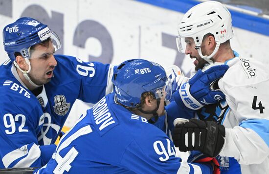 Хоккей. КХЛ. Матч "Динамо" (Москва) - "Динамо" (Минск)