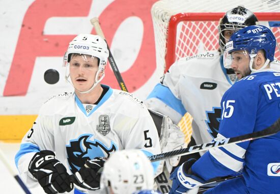 Хоккей. КХЛ. Матч "Динамо" (Москва) - "Динамо" (Минск)