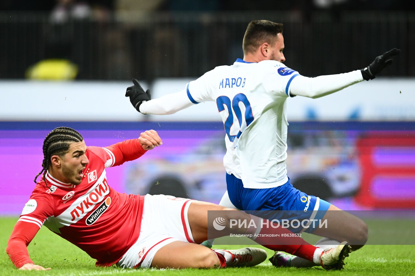 Футбол. РПЛ. Матч "Спартак-Москва" - "Факел"