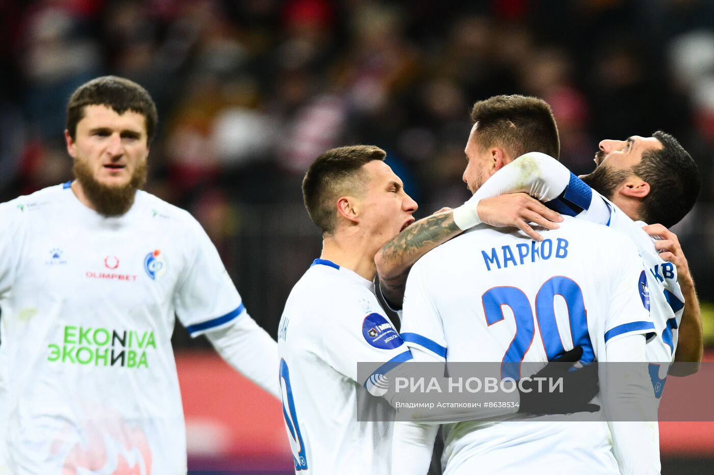 Футбол. РПЛ. Матч "Спартак-Москва" - "Факел"