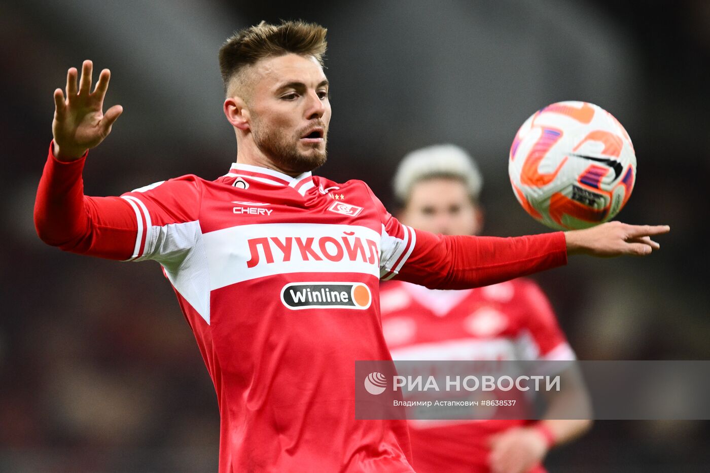 Футбол. РПЛ. Матч "Спартак-Москва" - "Факел"