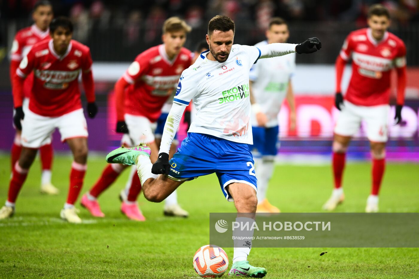 Футбол. РПЛ. Матч "Спартак-Москва" - "Факел"