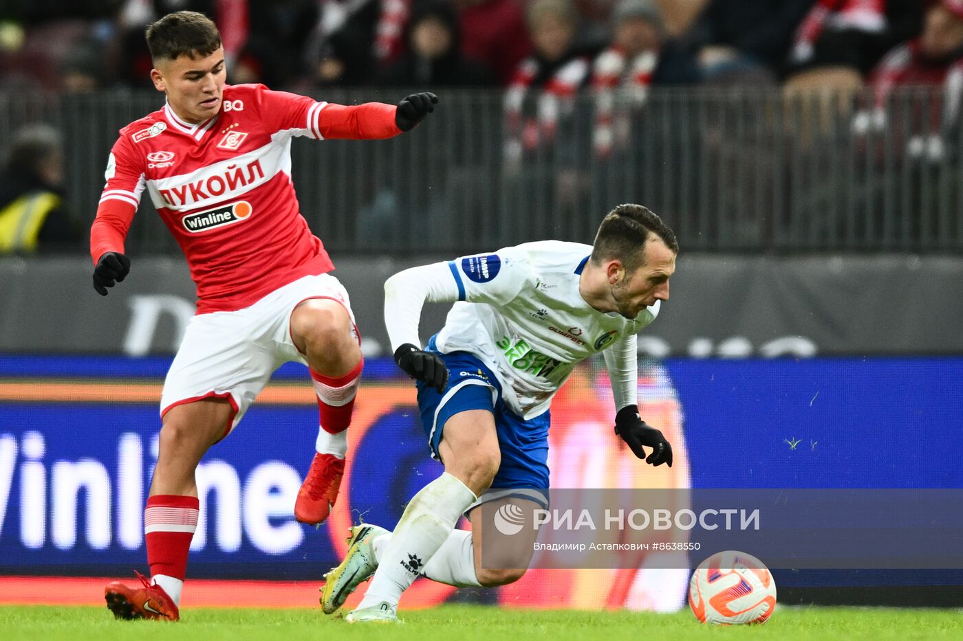 Футбол. РПЛ. Матч "Спартак-Москва" - "Факел"