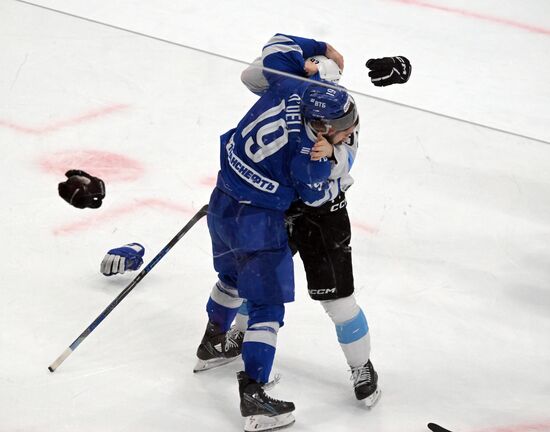 Хоккей. КХЛ. Матч "Динамо" (Москва) - "Динамо" (Минск)