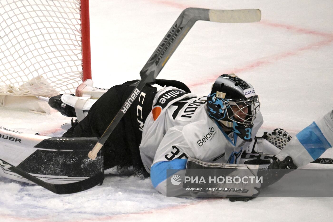 Хоккей. КХЛ. Матч "Динамо" (Москва) - "Динамо" (Минск)