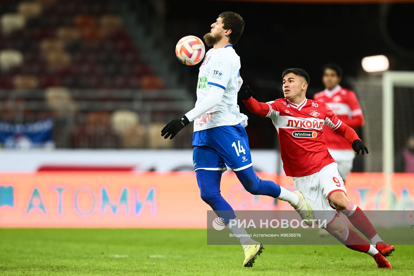 Футбол. РПЛ. Матч "Спартак-Москва" - "Факел"