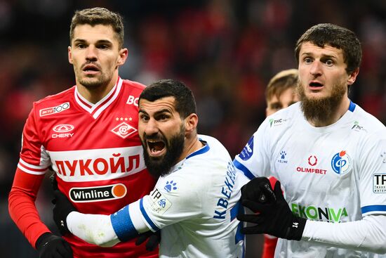 Футбол. РПЛ. Матч "Спартак-Москва" - "Факел"
