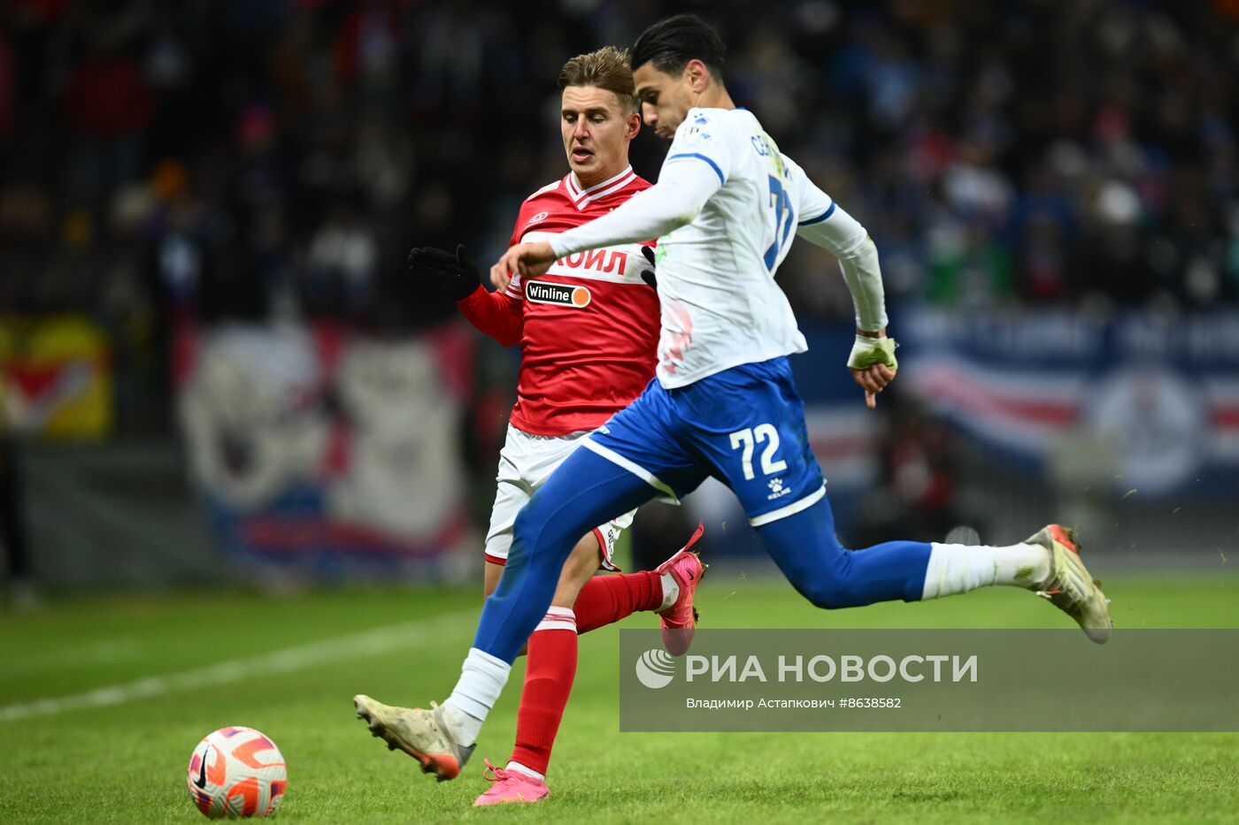 Футбол. РПЛ. Матч "Спартак-Москва" - "Факел"