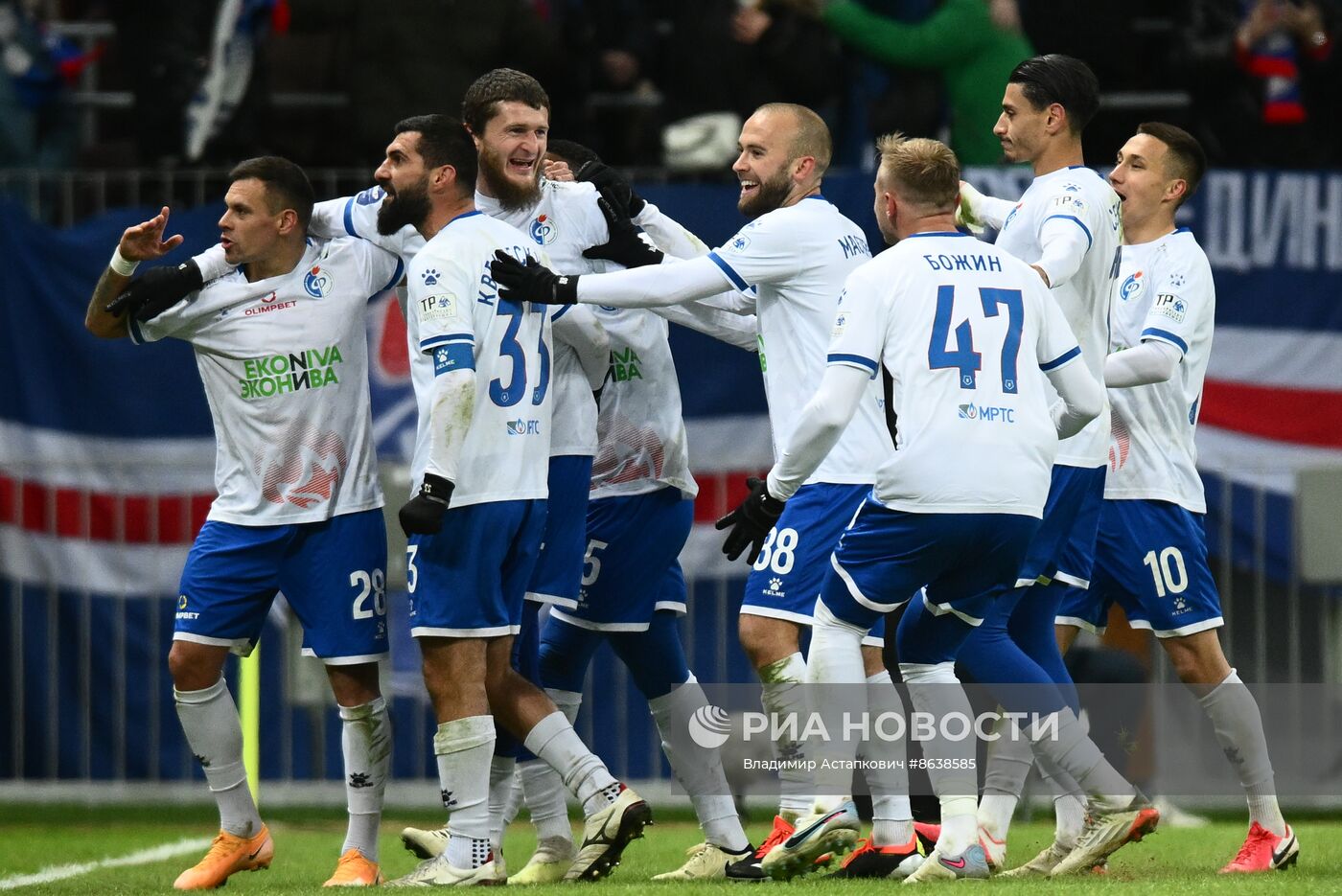 Футбол. РПЛ. Матч "Спартак-Москва" - "Факел"