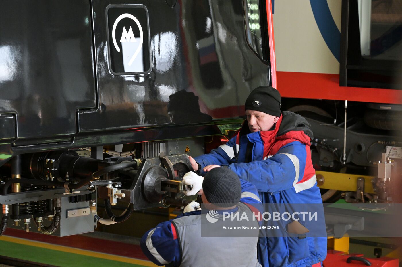 Запуск поезда "Москва-2024" на Замоскворецкой линии метро