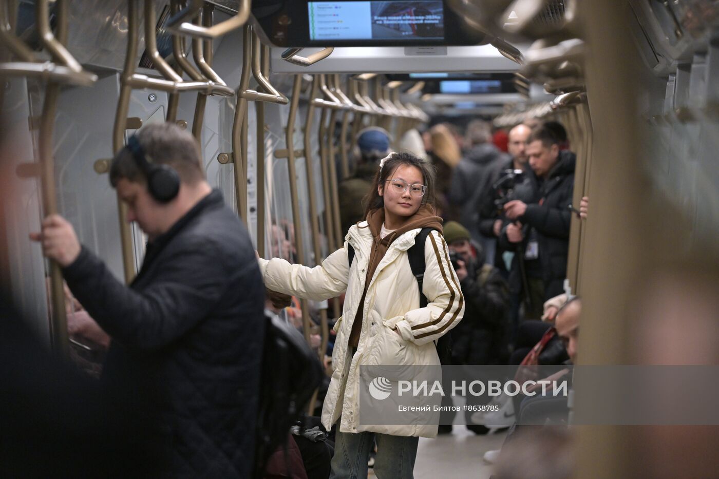 Запуск поезда "Москва-2024" на Замоскворецкой линии метро