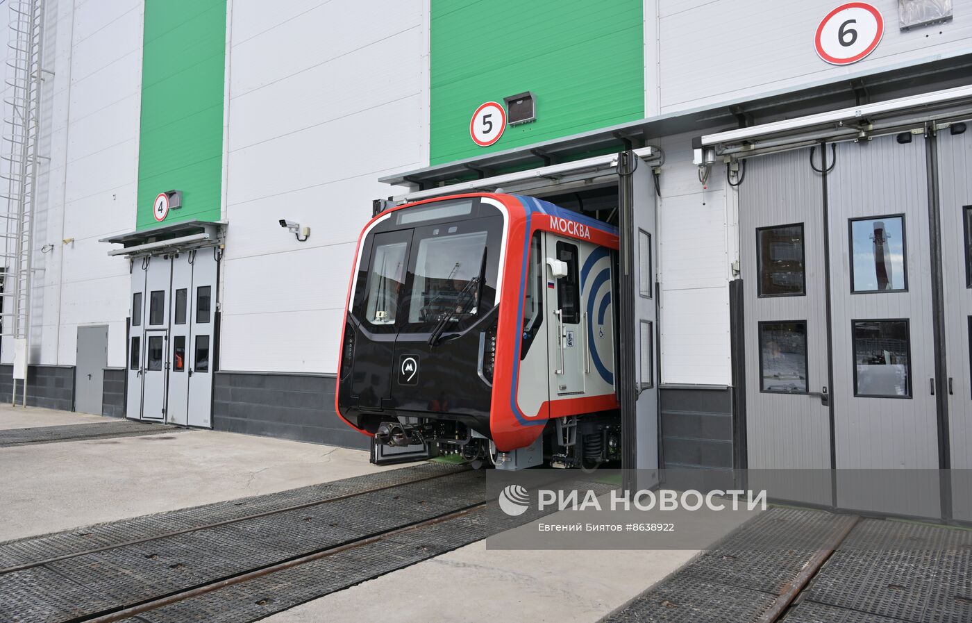 Запуск поезда "Москва-2024" на Замоскворецкой линии метро