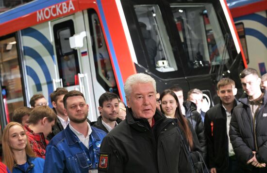 Запуск поезда "Москва-2024" на Замоскворецкой линии метро