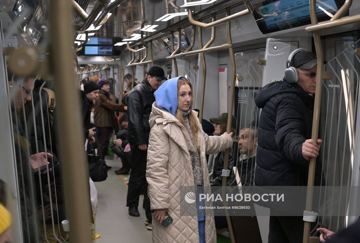 Запуск поезда "Москва-2024" на Замоскворецкой линии метро